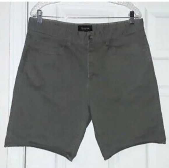 Brixton Parker Charcoal Gray Chino Shorts - Picture 5 of 6
